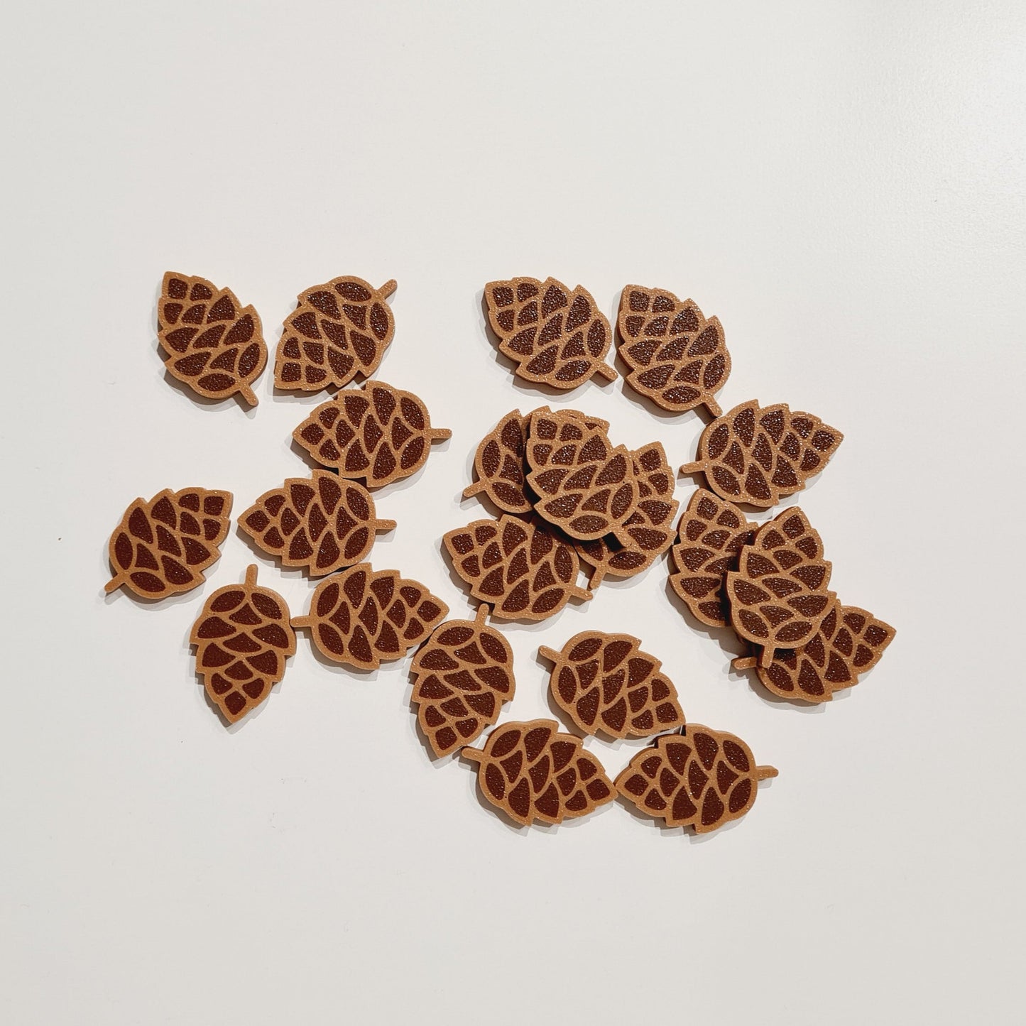 Pine cone Counters 10pcs