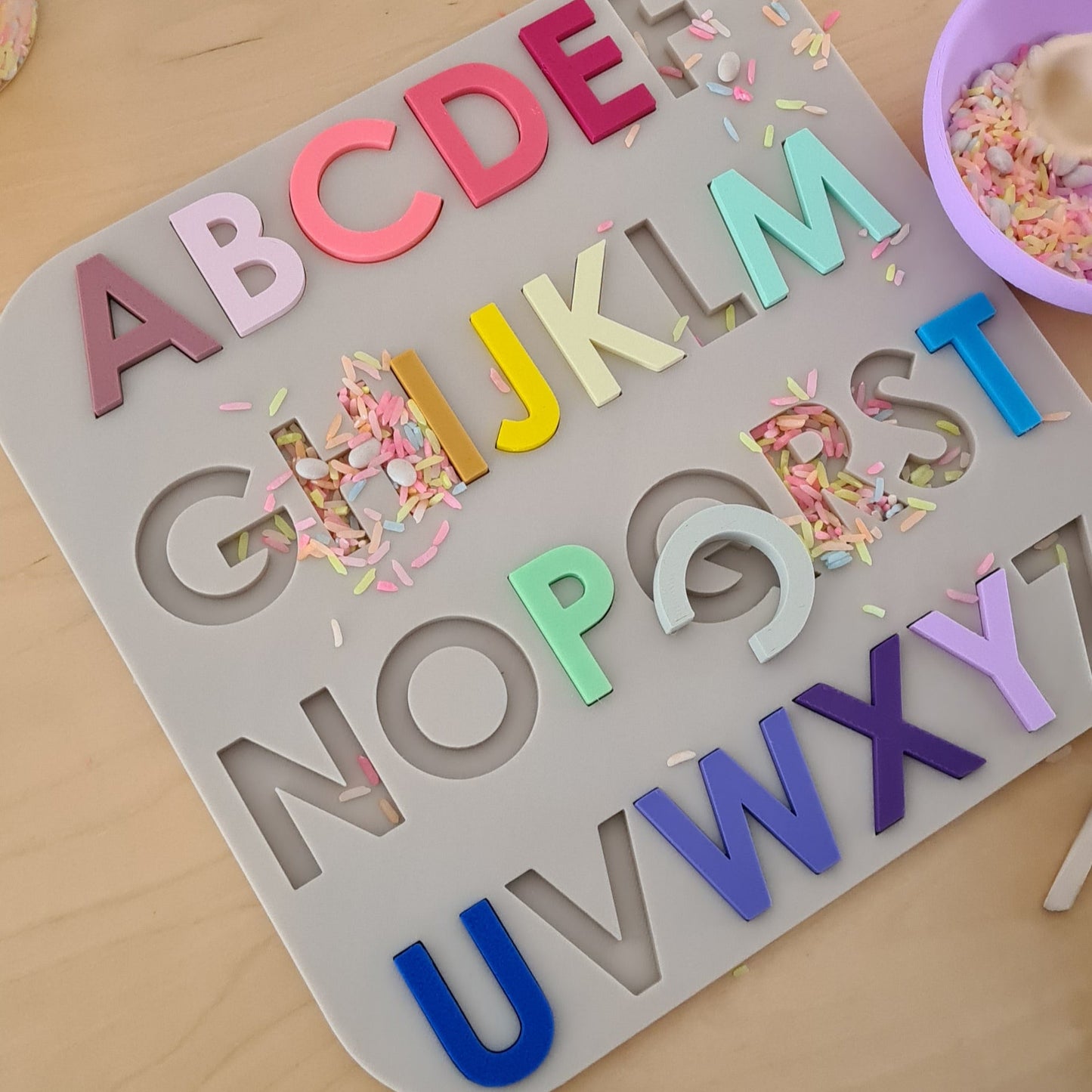 Alphabet Eco Puzzle - Bright Colours