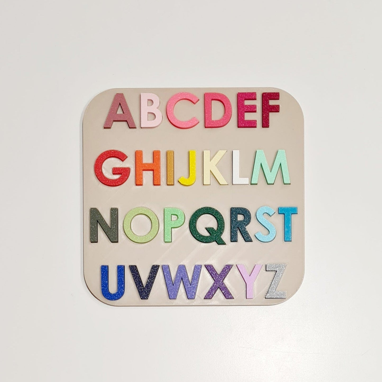 Alphabet Eco Puzzle - Bright Colours