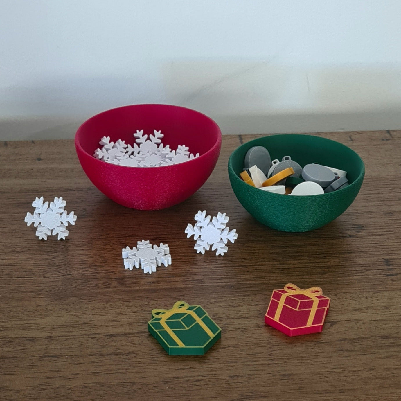 Christmas Present Counters 10pcs