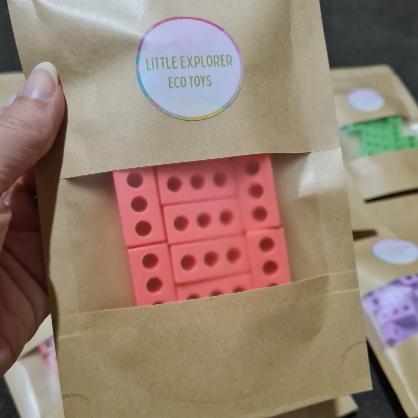 Construction Mini Bricks 12pcs