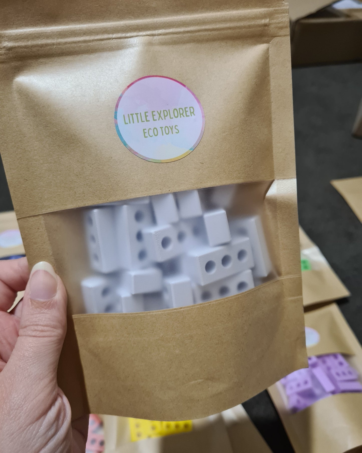 Construction Mini Bricks 12pcs