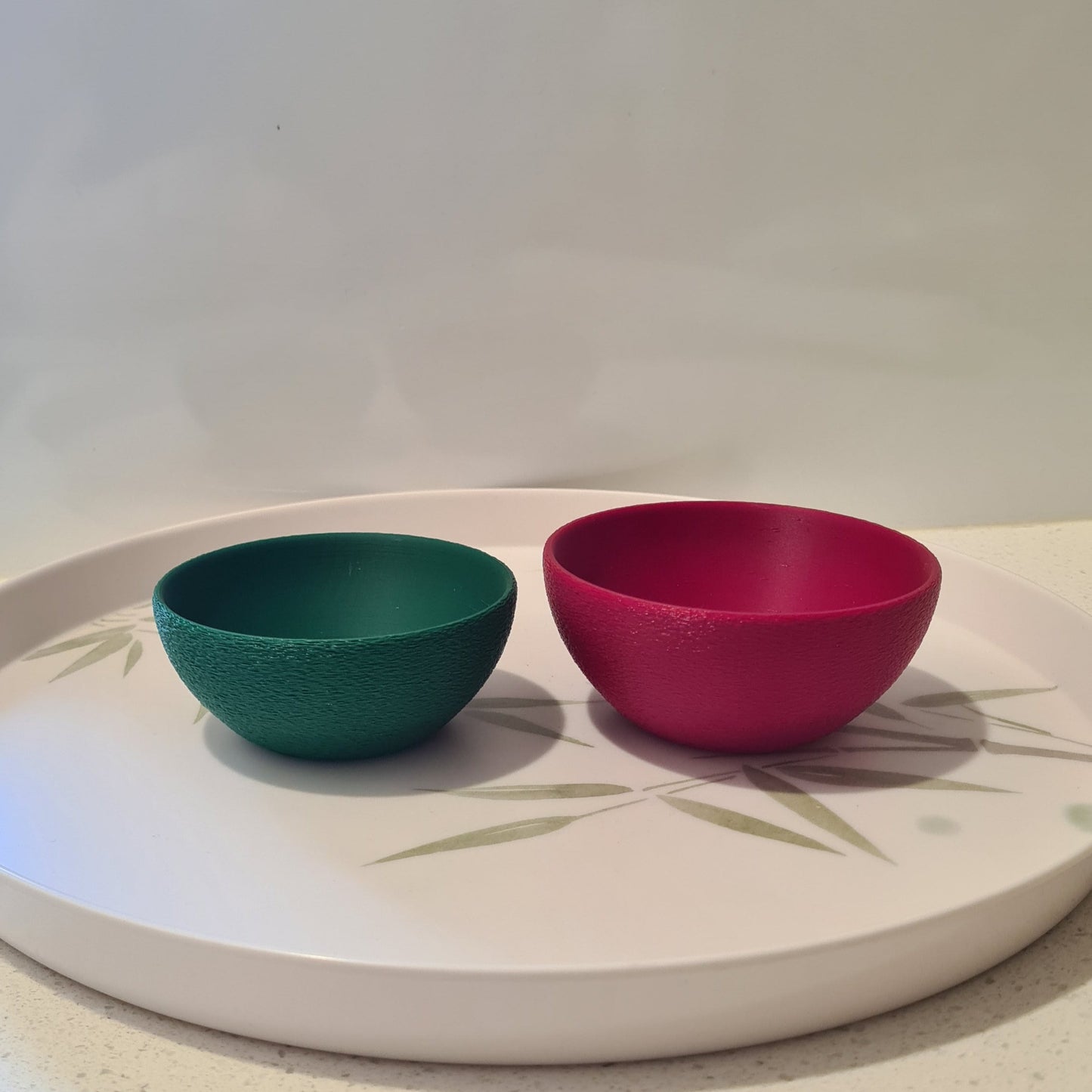 Duo Christmas Textured Bowls