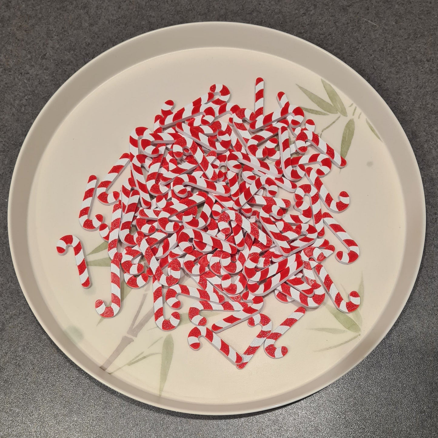 Candy Cane Counters 10pcs