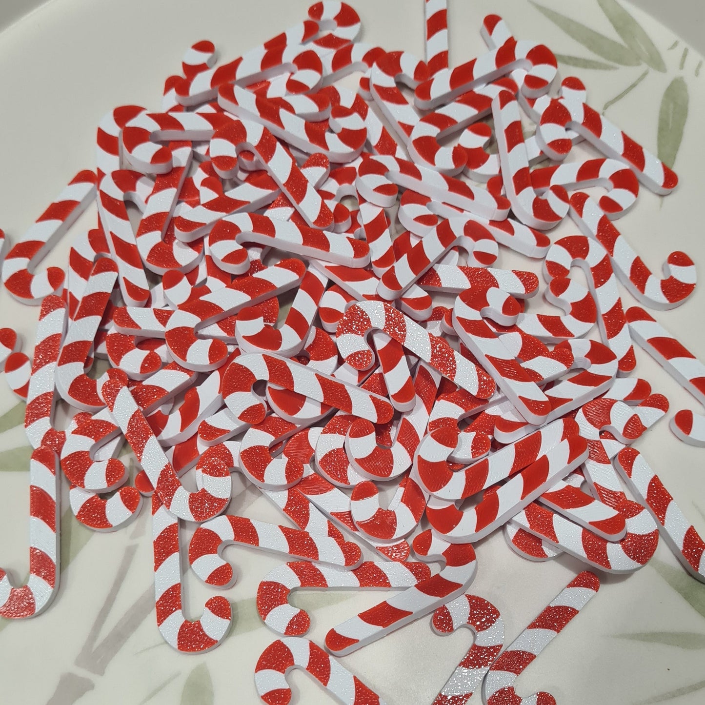 Candy Cane Counters 10pcs