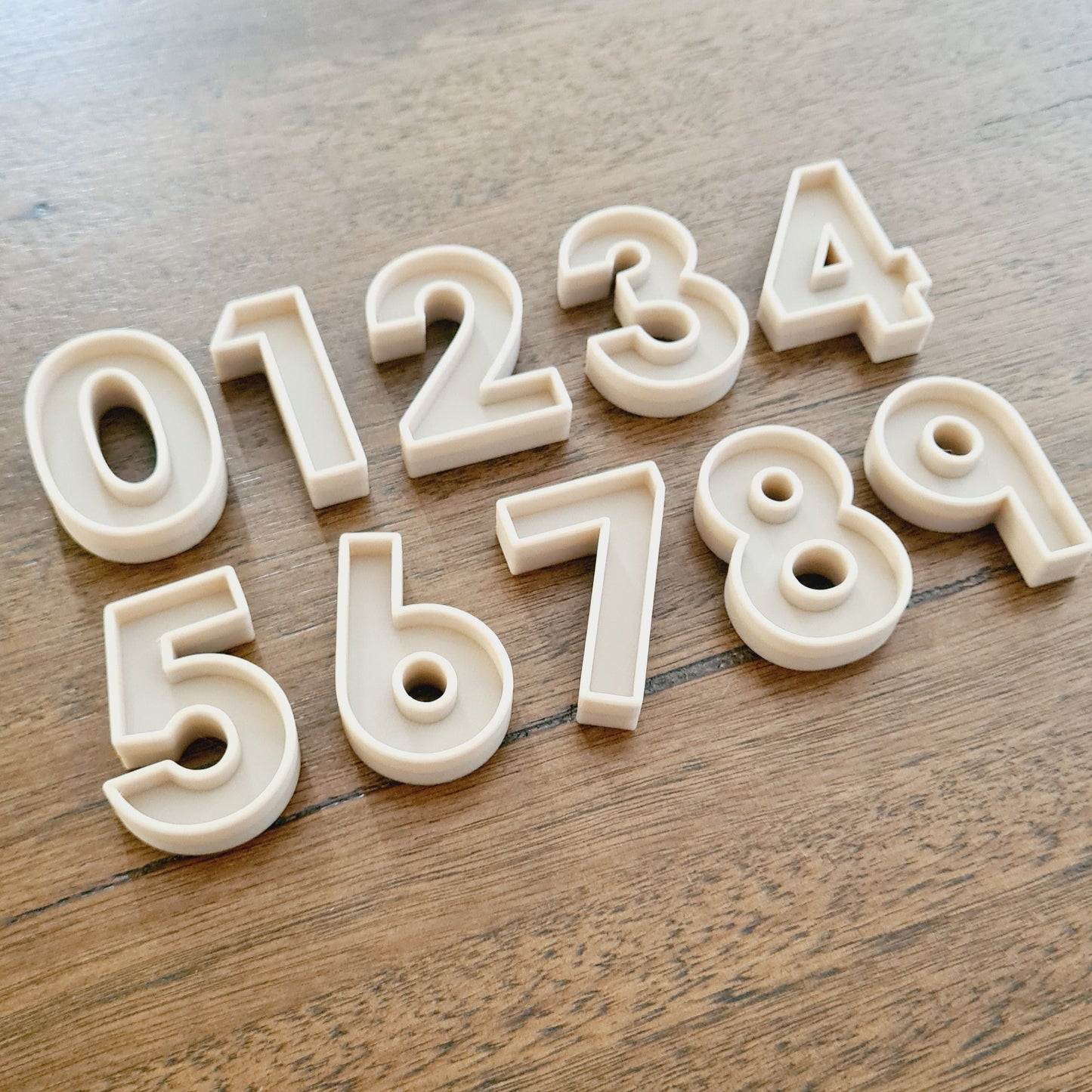 Fillable Numbers 0-9