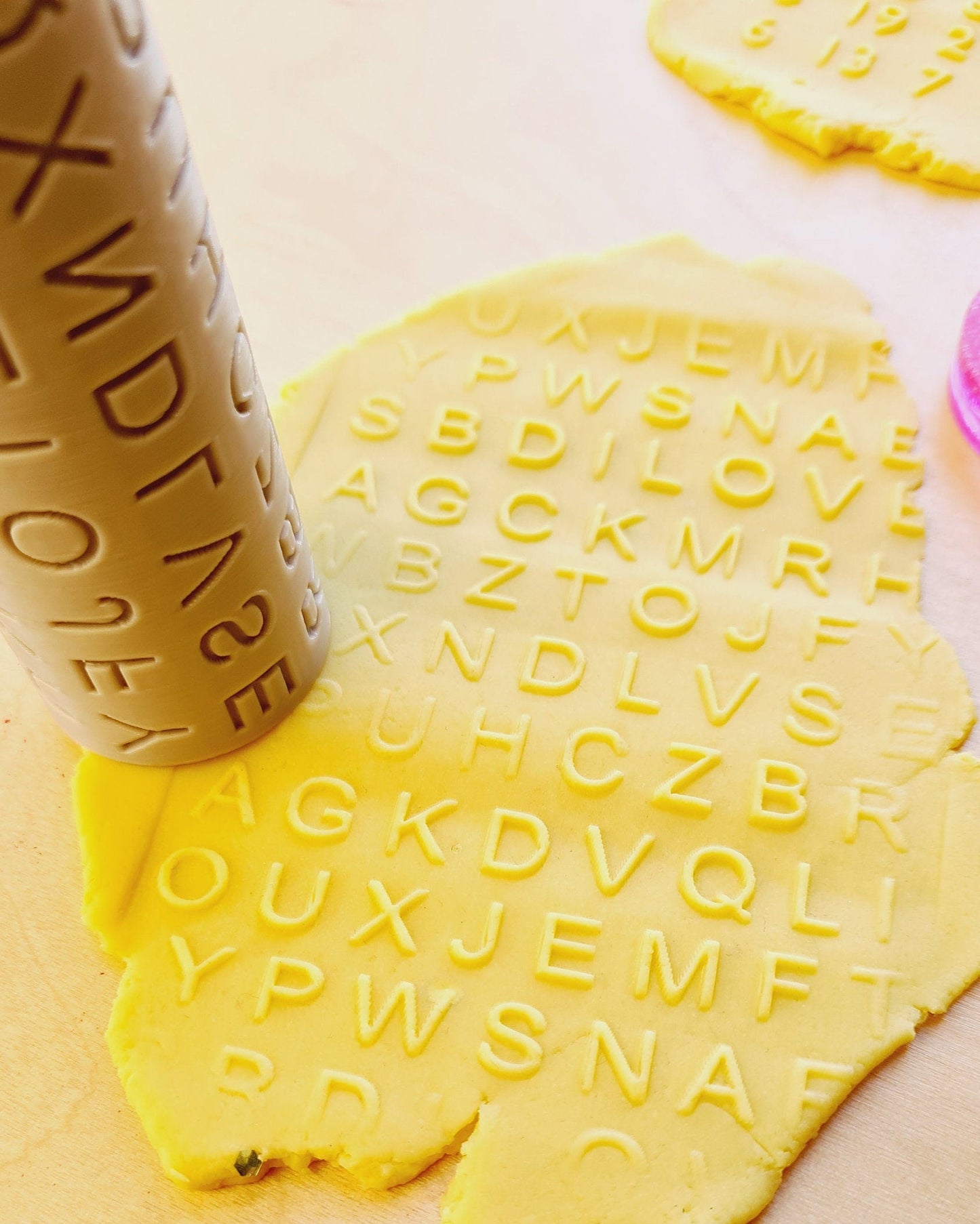 Educational emboss rollers