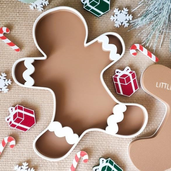Gingerbread Man Play Tray