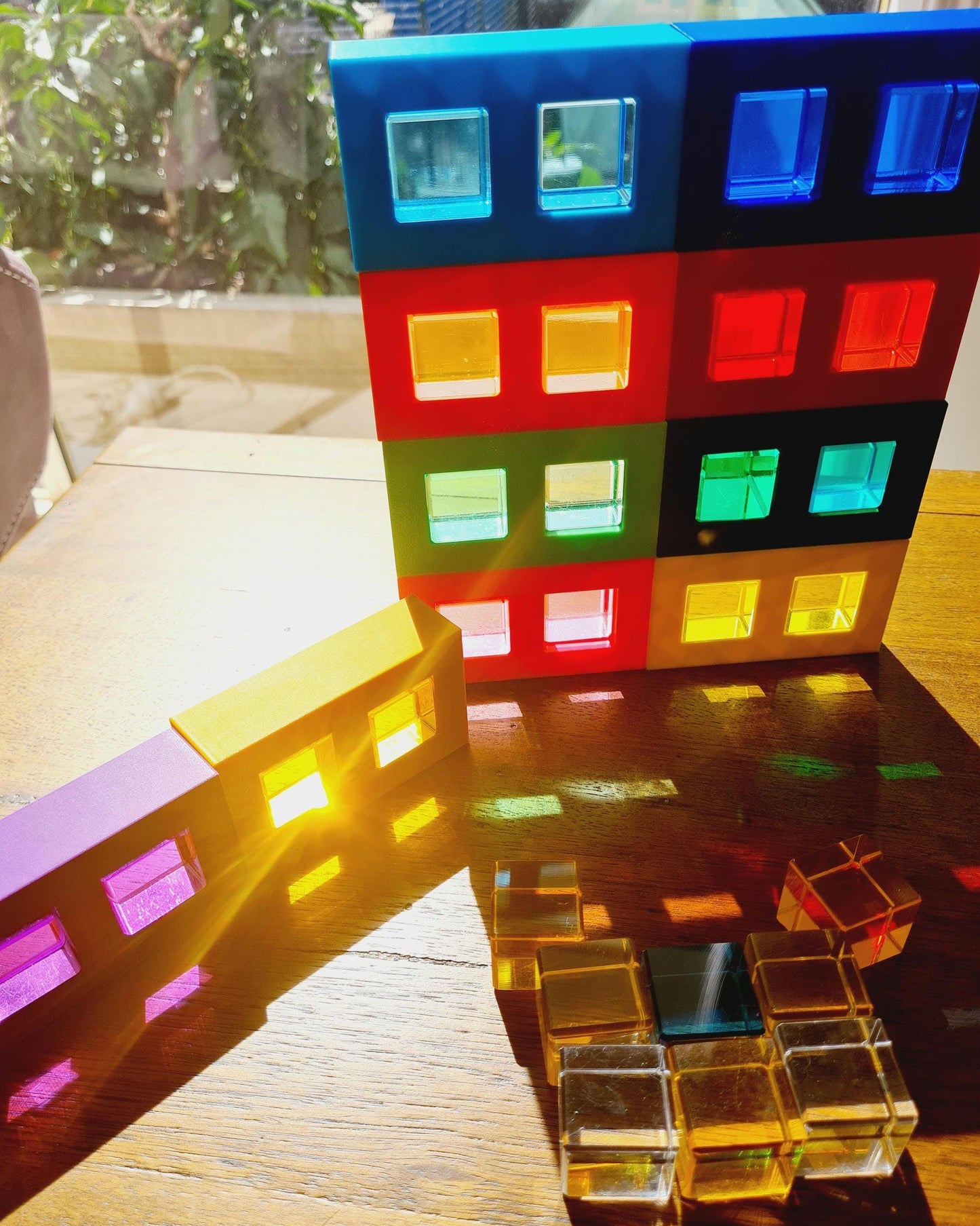 Extra Large Eco blocks in colour