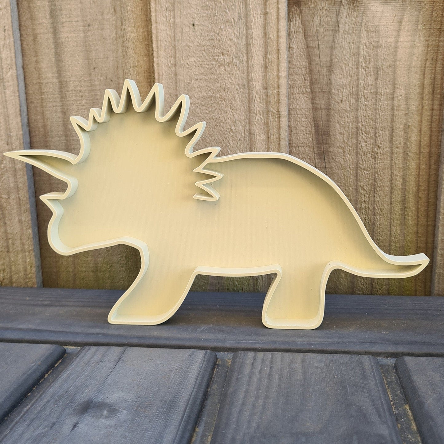 Triceratops play tray