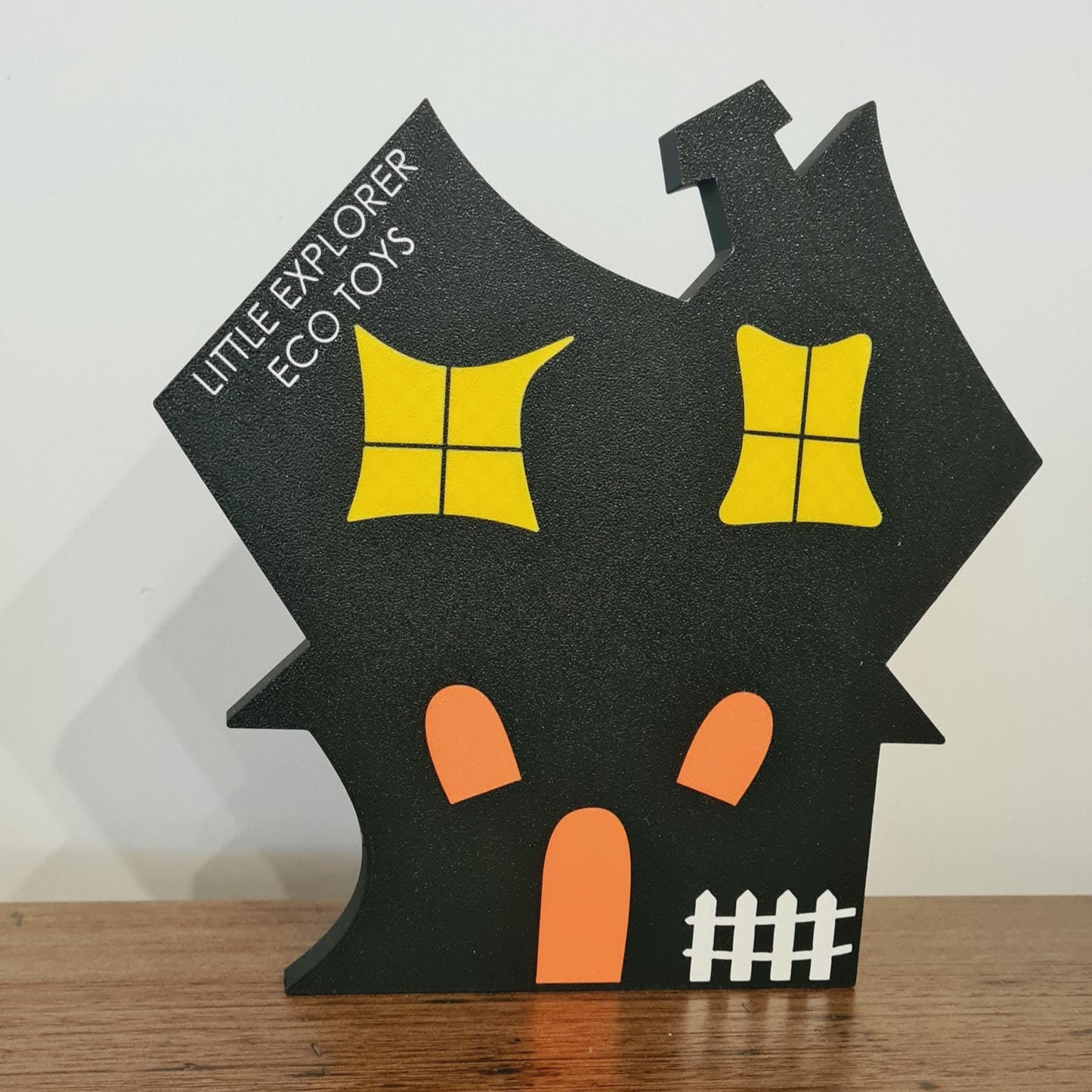 Spooky Mansion Play Tray with Ghosts & Bats