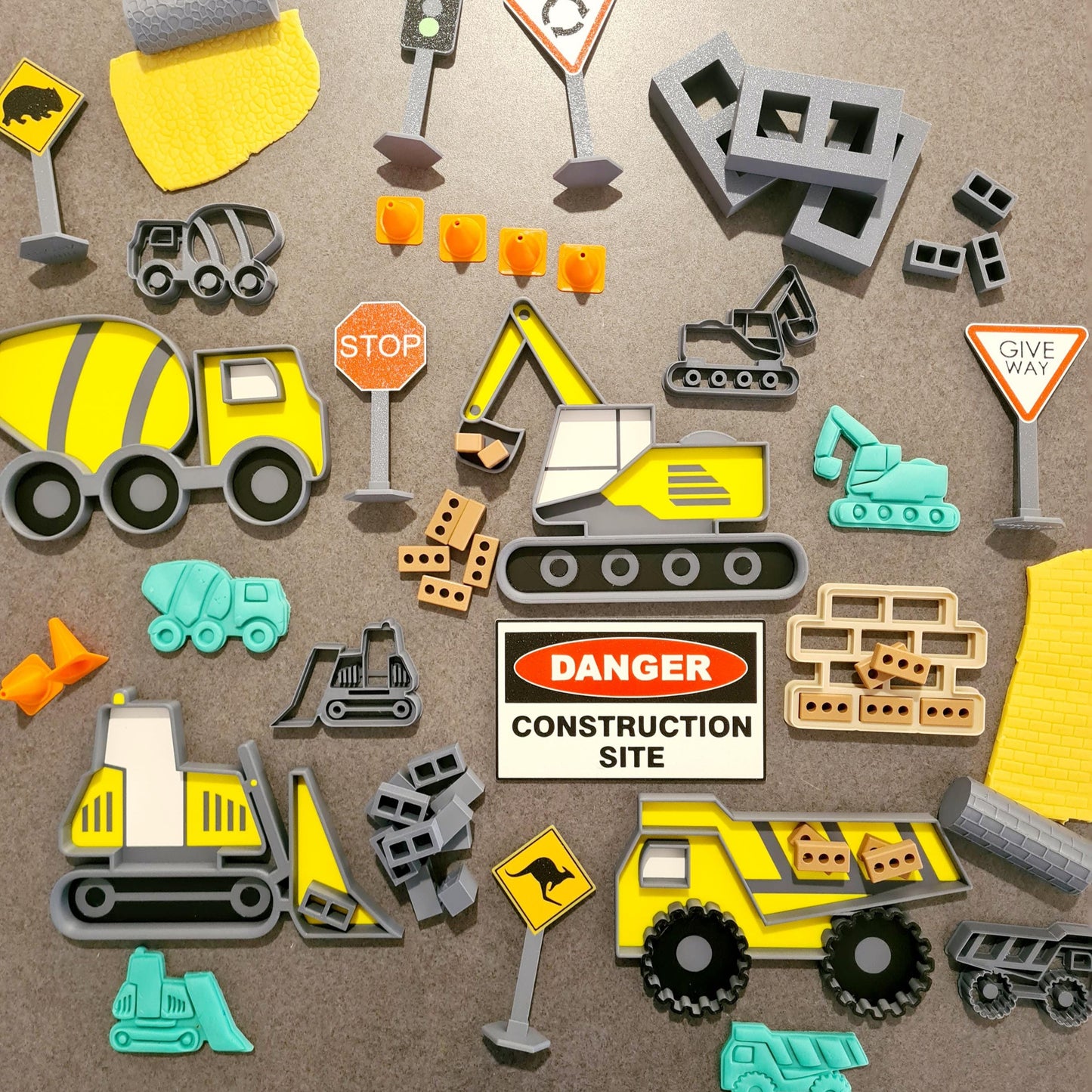 Danger Construction Site Sign