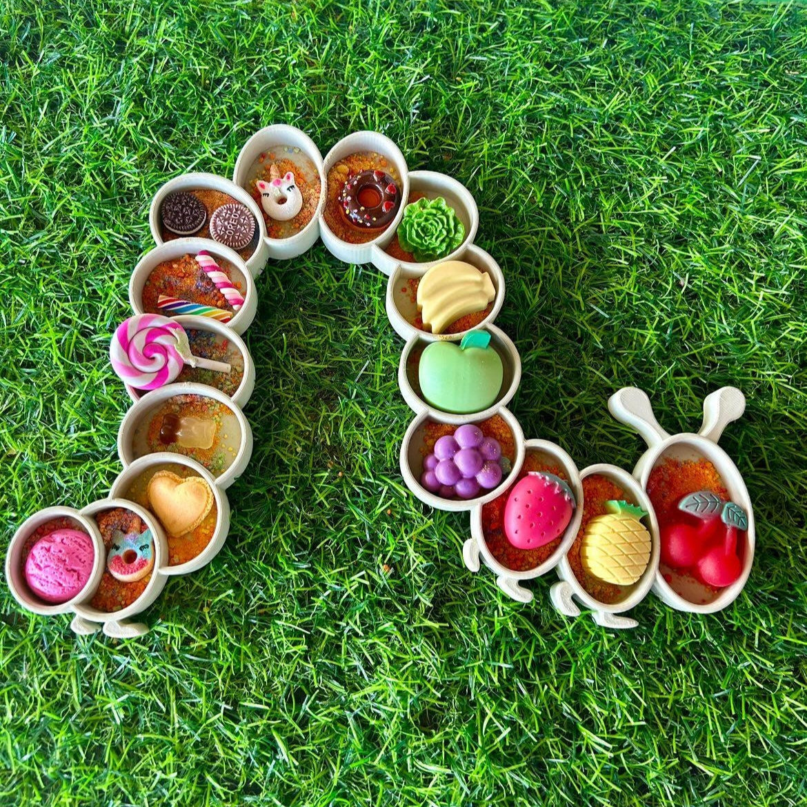 Caterpillar Play Tray