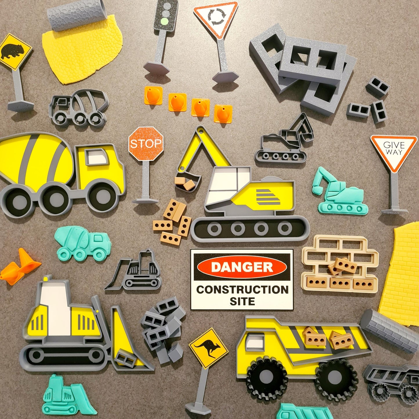 Bulldozer Play Tray