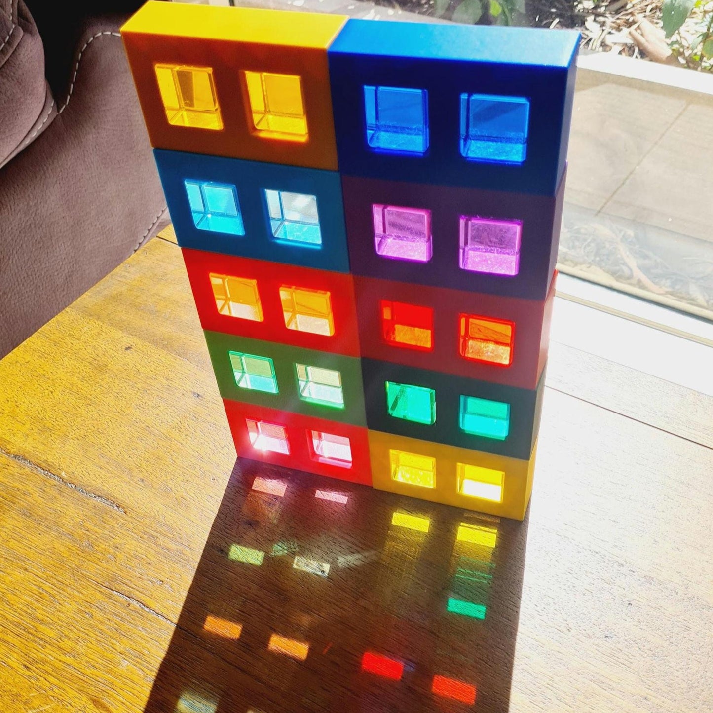Extra Large Eco blocks in colour
