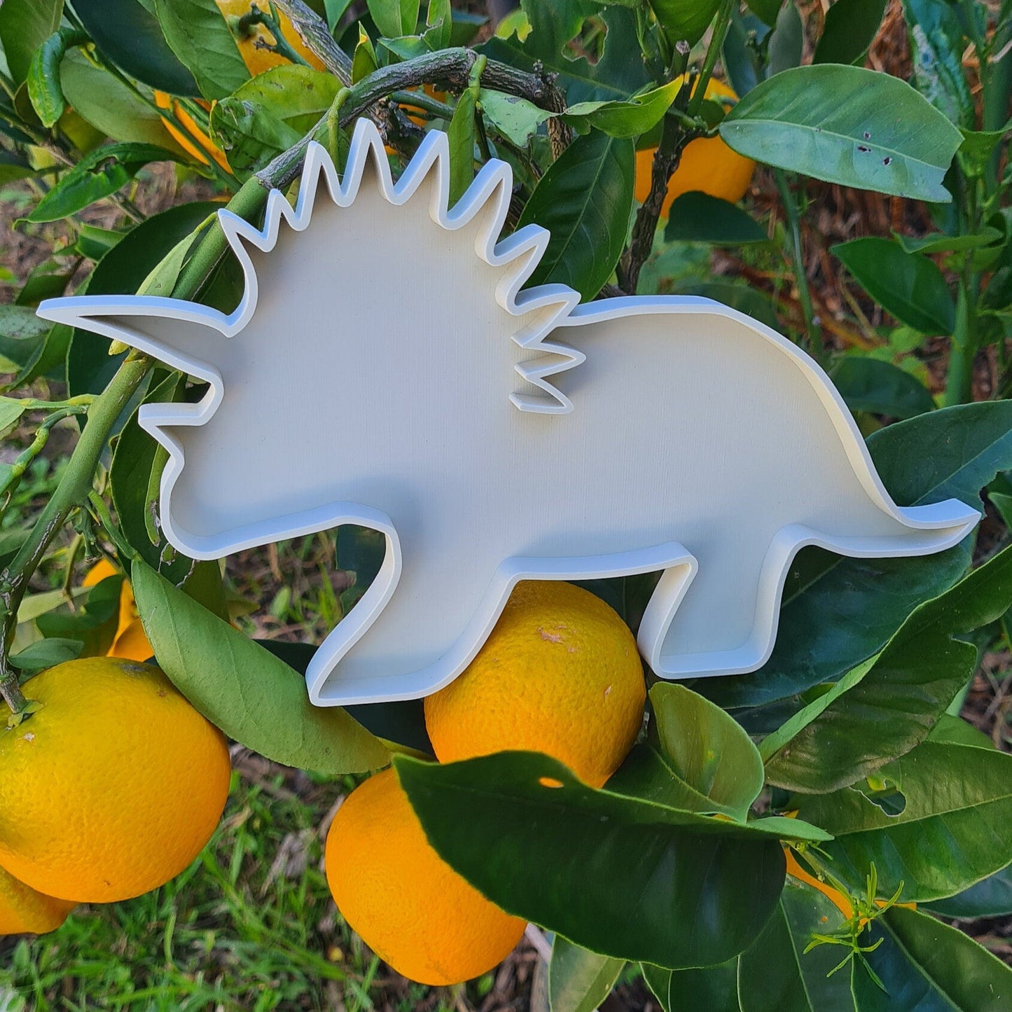 Triceratops play tray