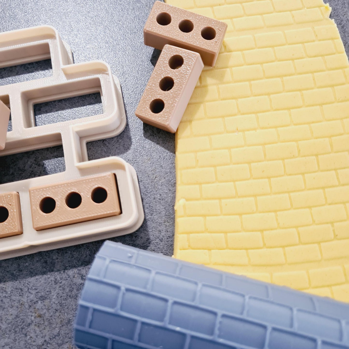 Brick Emboss Roller