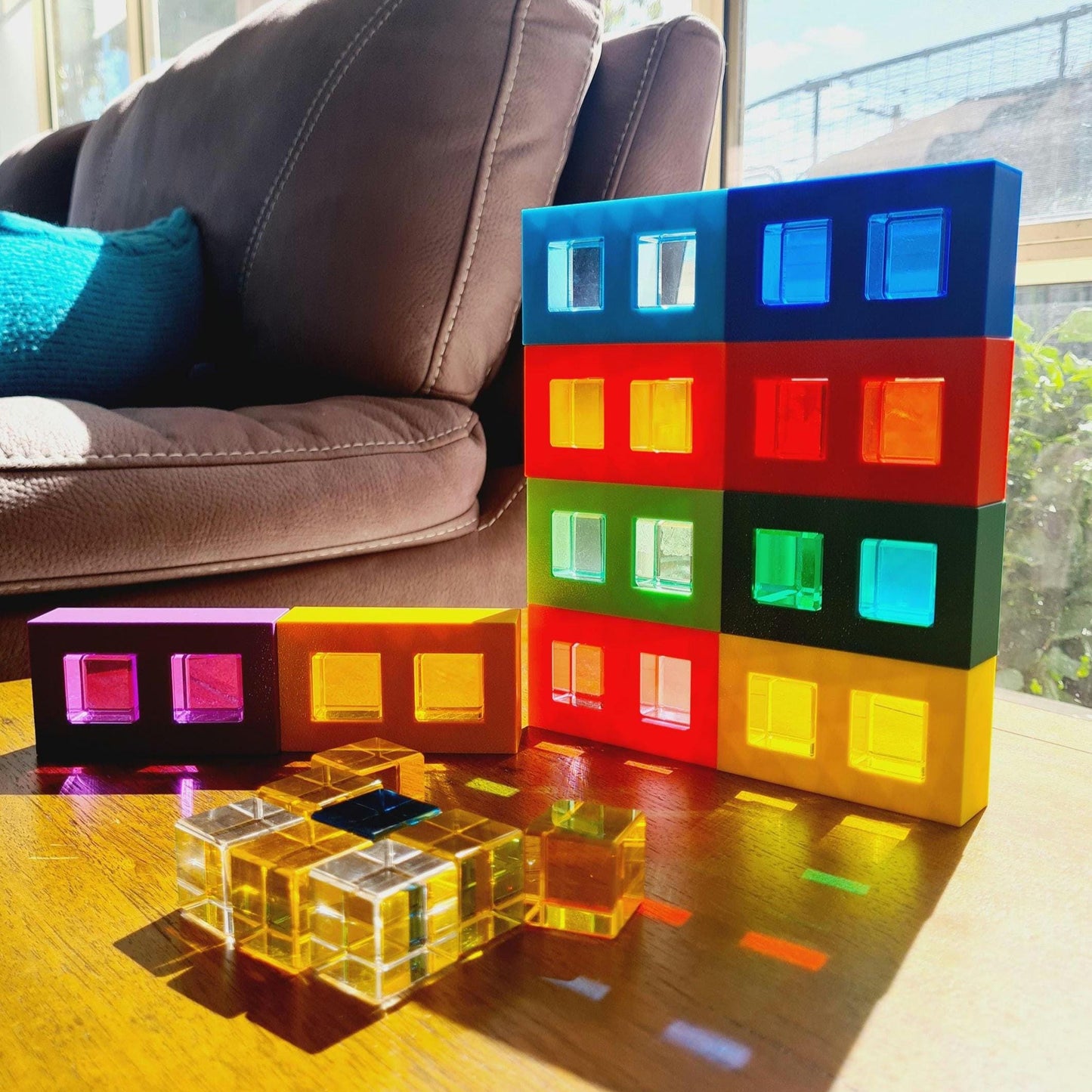 Extra Large Eco blocks in colour
