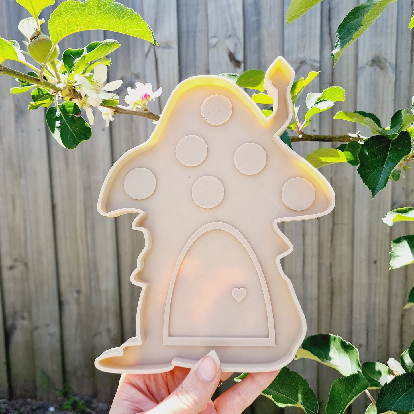 Mushroom House Play Tray