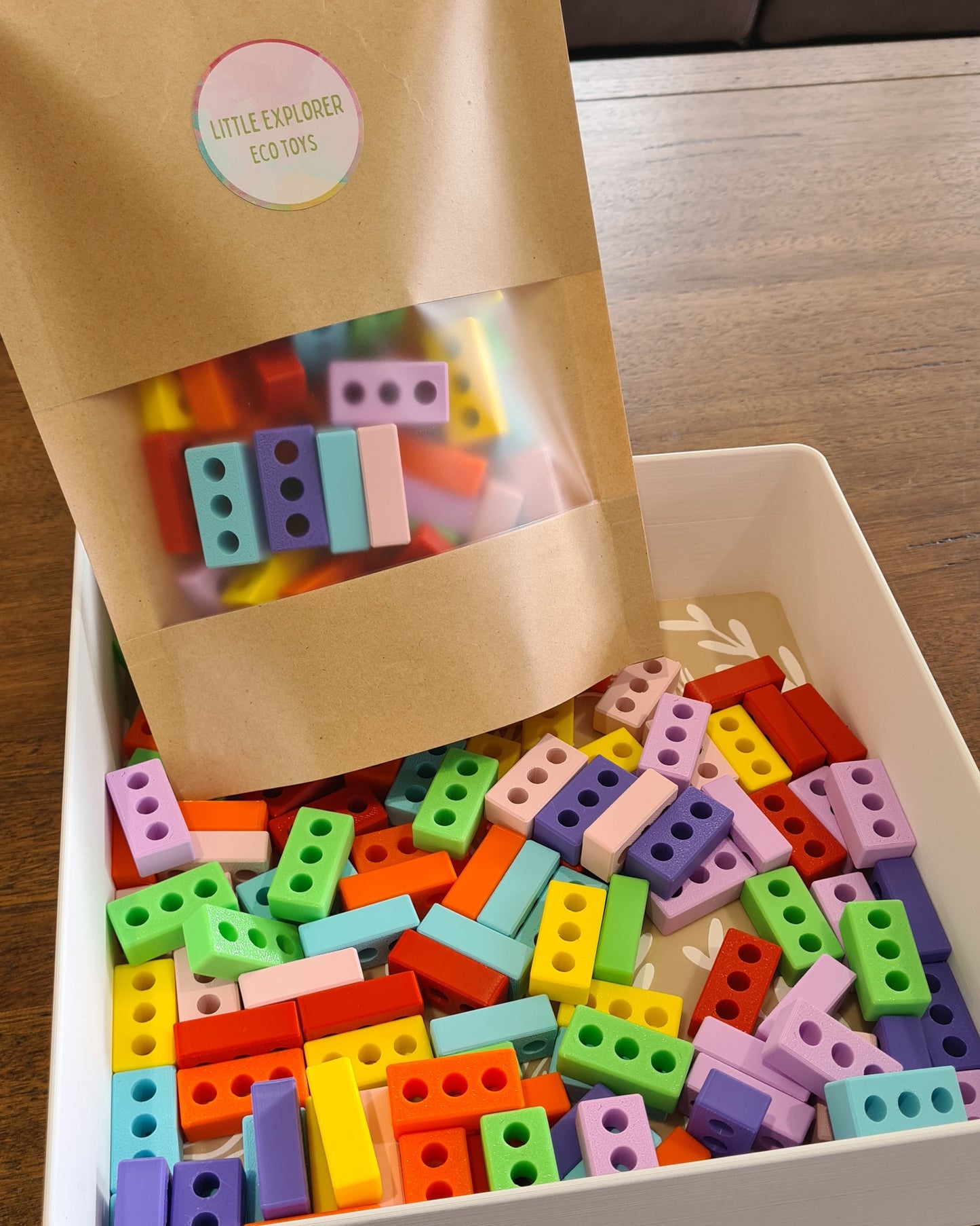 Mini Bricks 50pcs Colourful