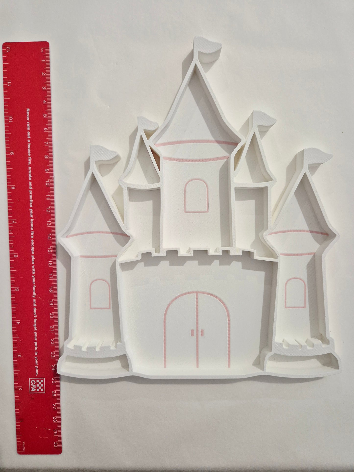 Castle in White & Pink