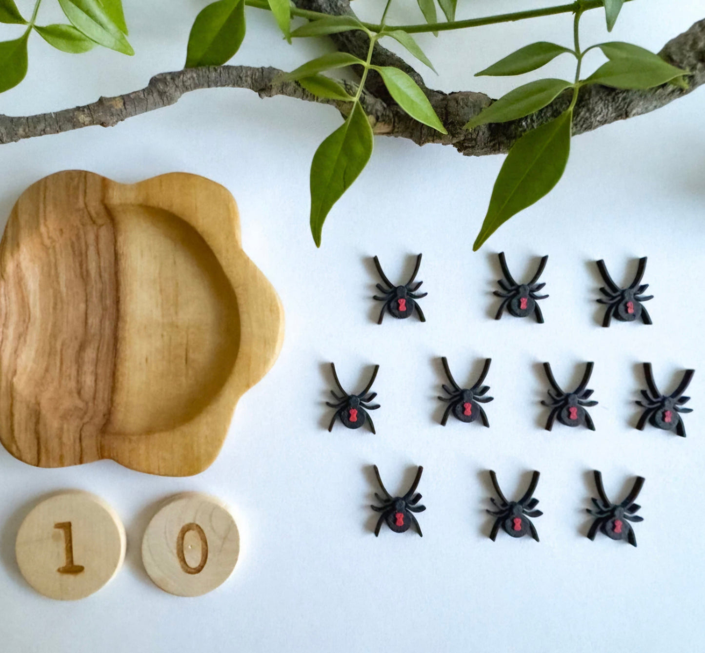 Spider Counters 10pcs