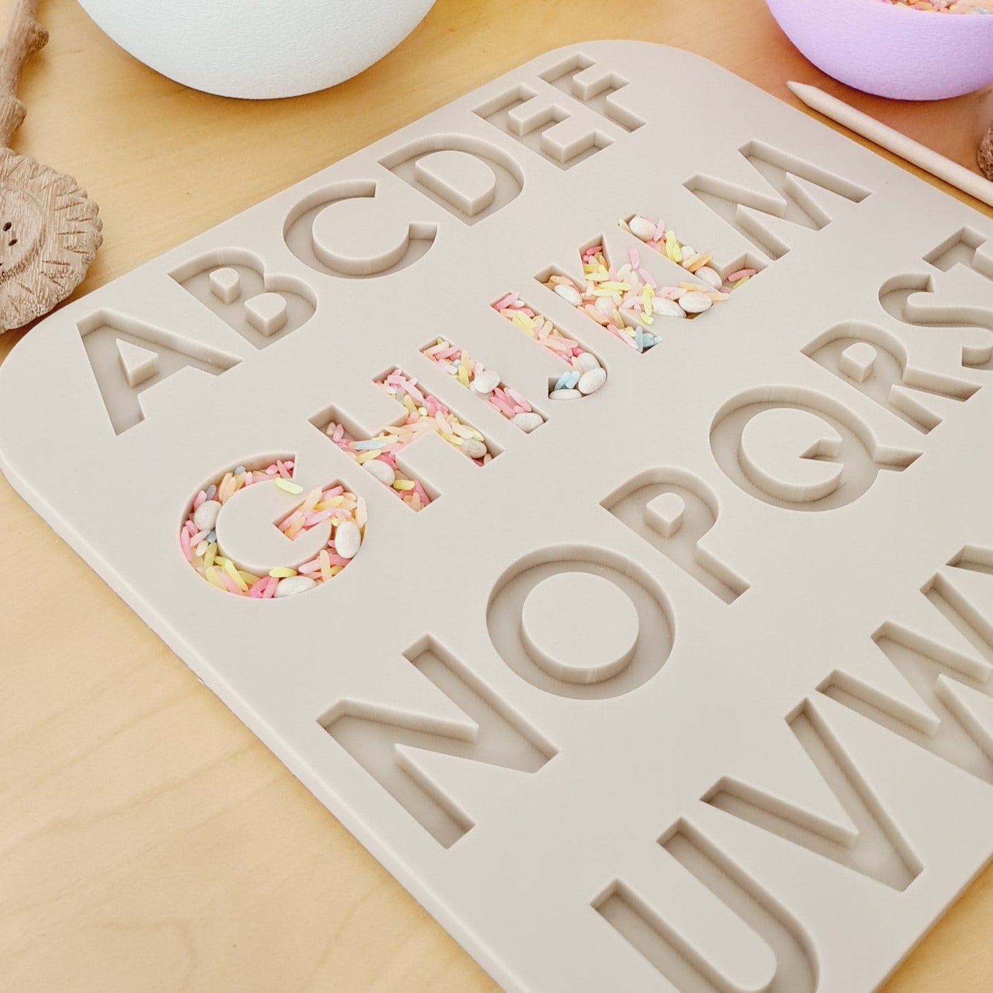 Alphabet Eco Puzzle - Pastel Colours