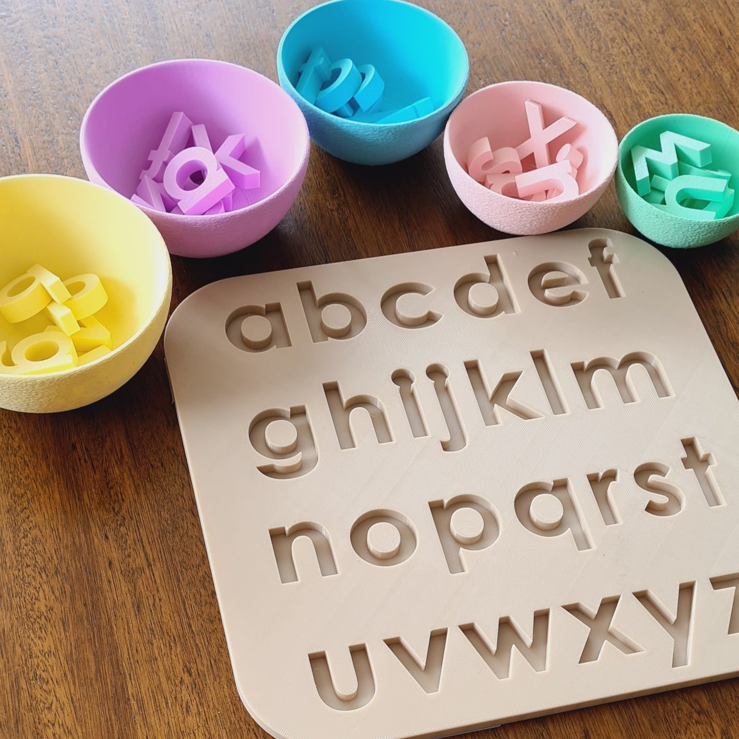 Alphabet Eco Puzzle - Pastel Colours