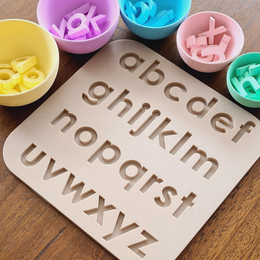 Alphabet Eco Puzzle - Pastel Colours