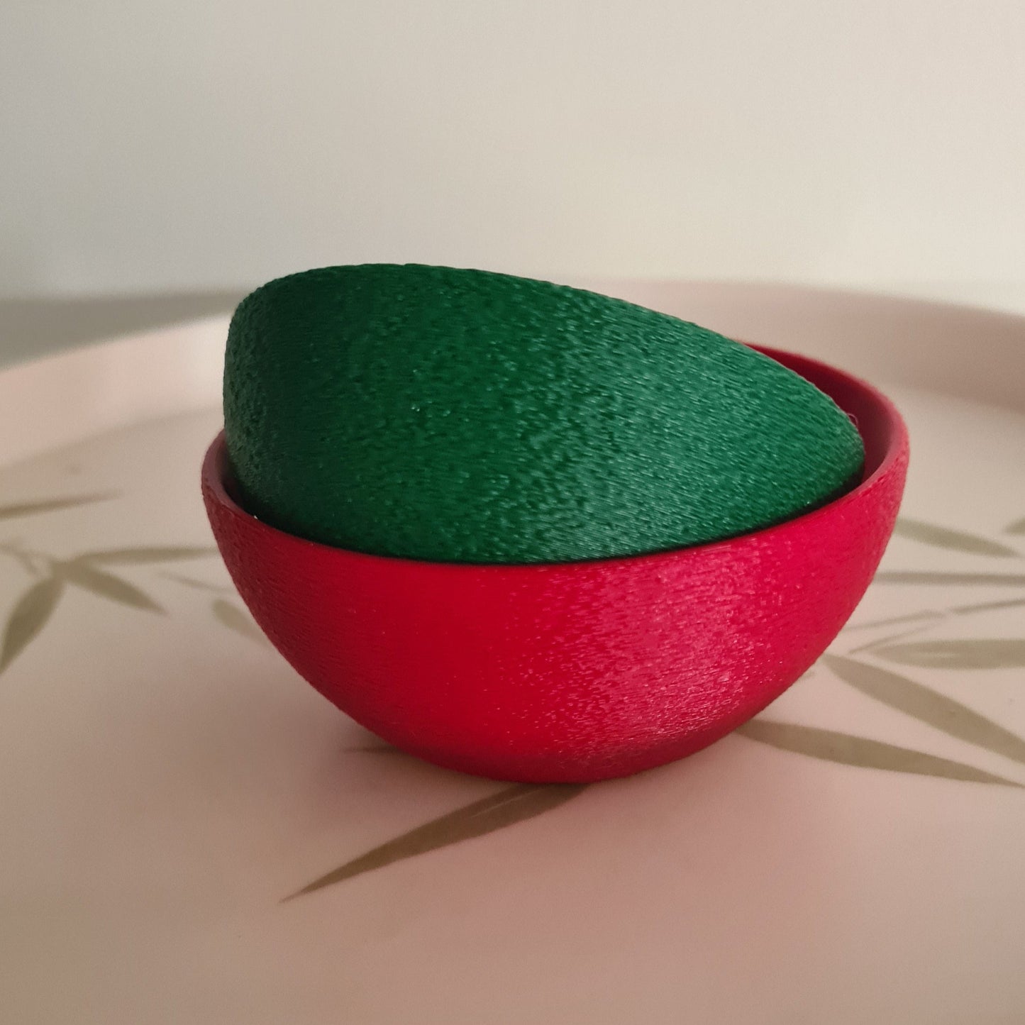 Duo Christmas Textured Bowls