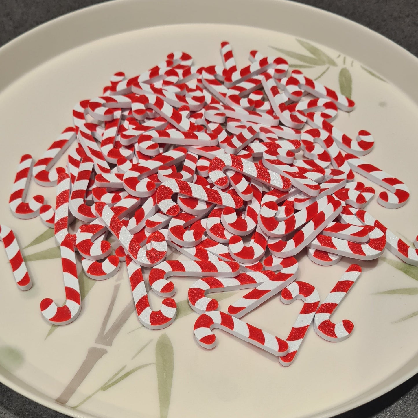 Candy Cane Counters 10pcs