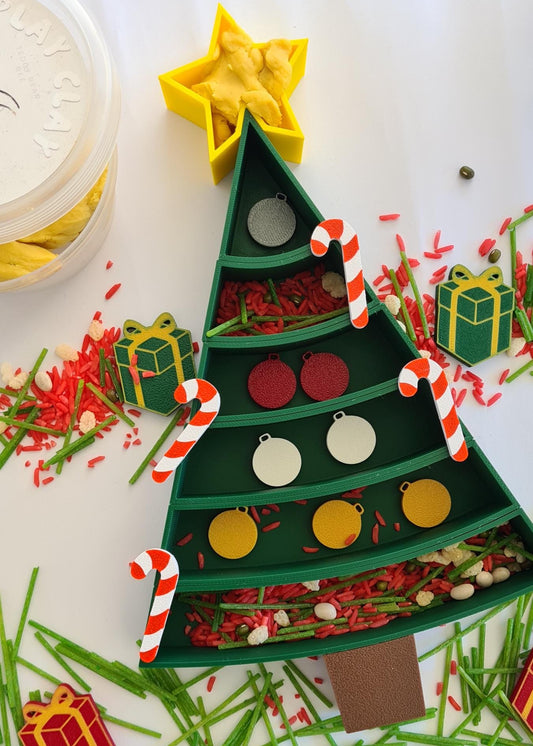 Christmas Tree Stacker & Play Tray