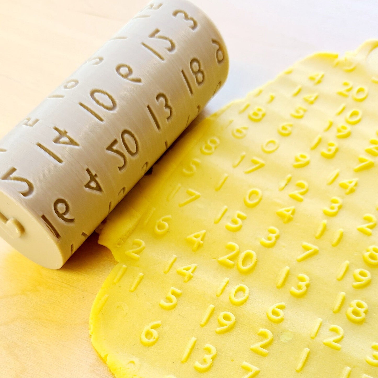 Educational emboss rollers