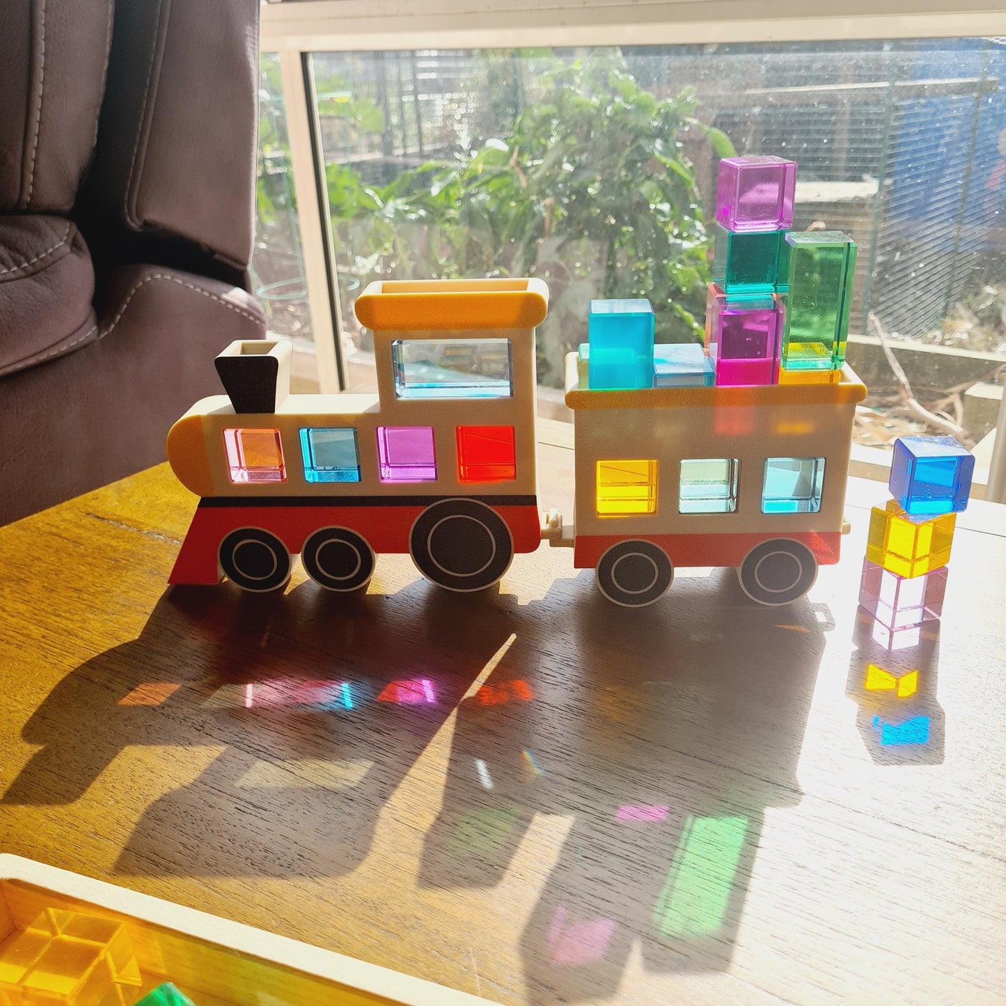 Train with Carriage