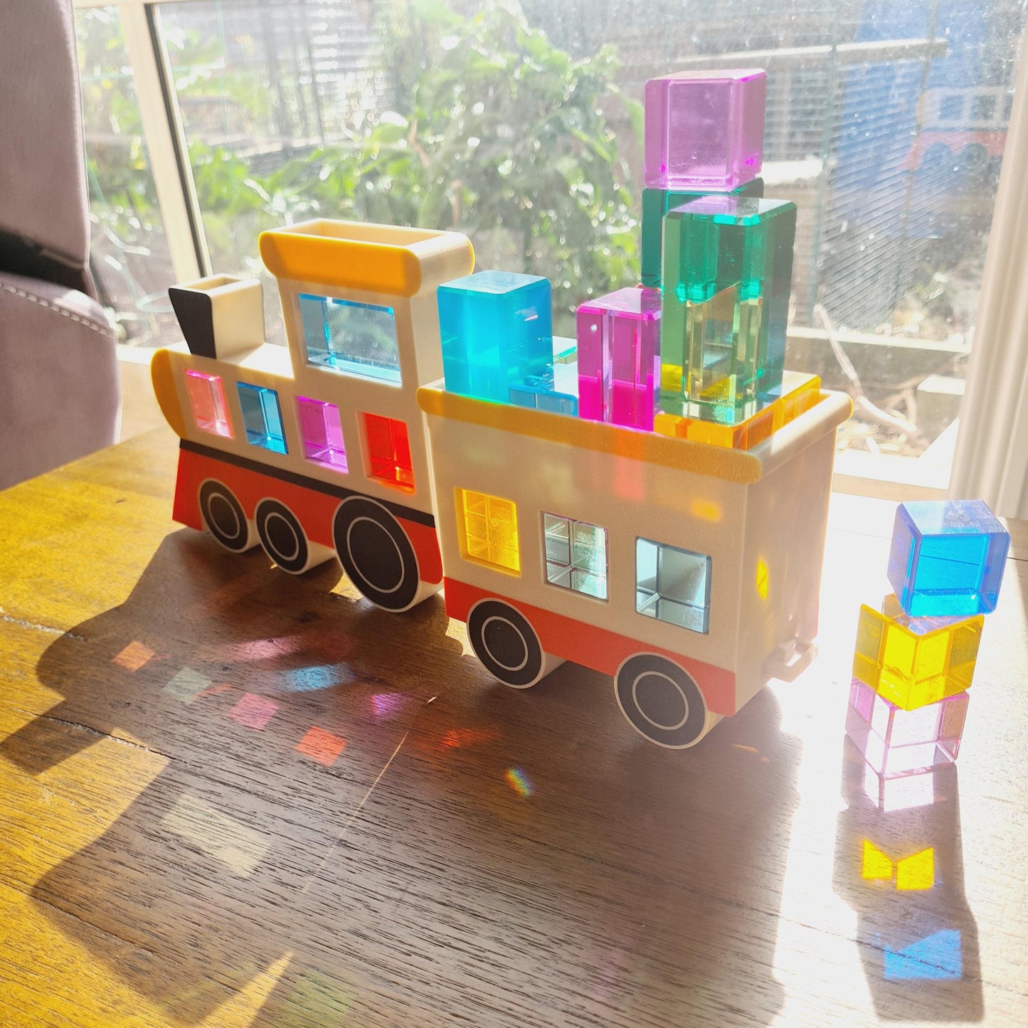 Train with Carriage