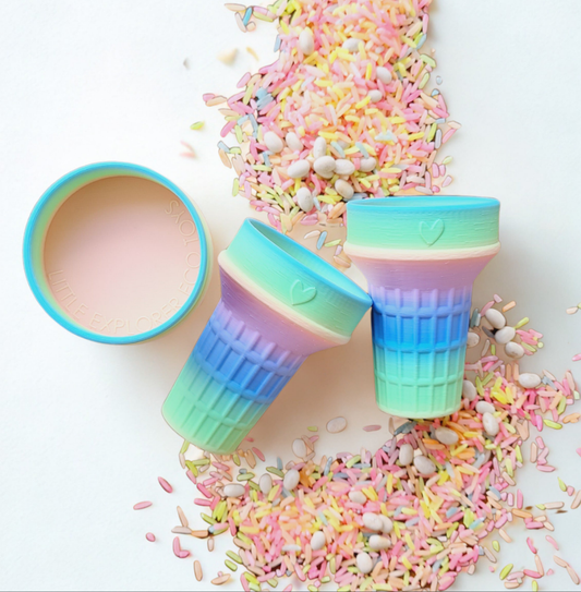 Ice Cream Cones Unicorn coloured