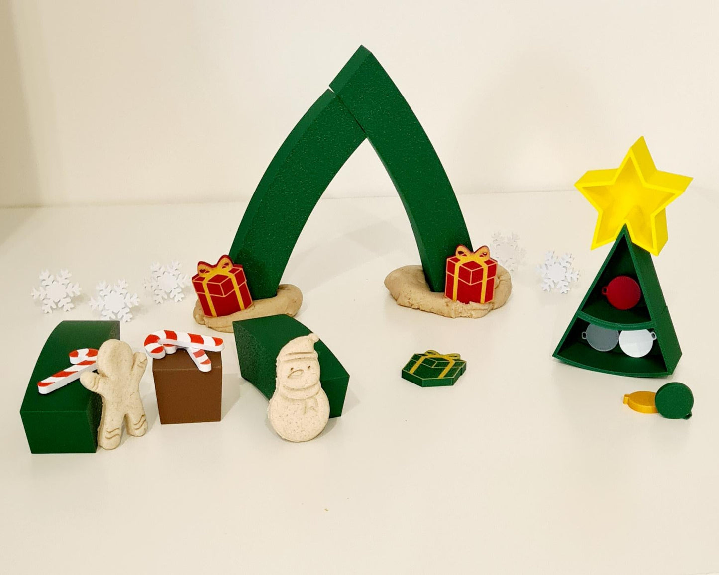Christmas Tree Stacker & Play Tray