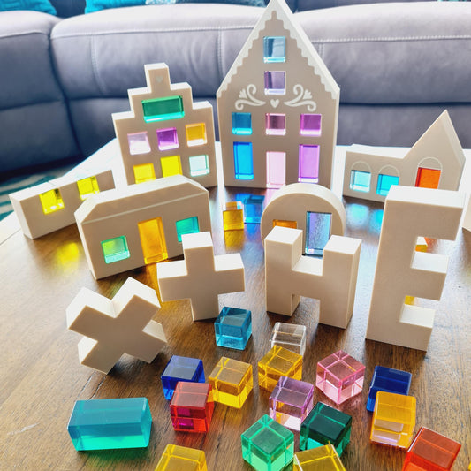 Starter Kit for acrylic Lucite block play 20pcs