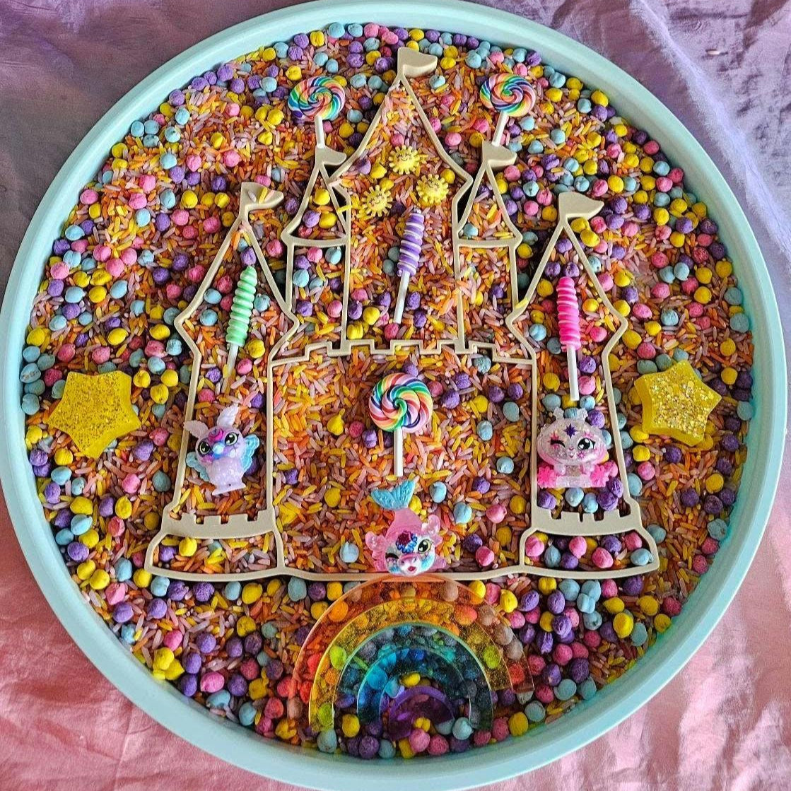 Castle Play Tray