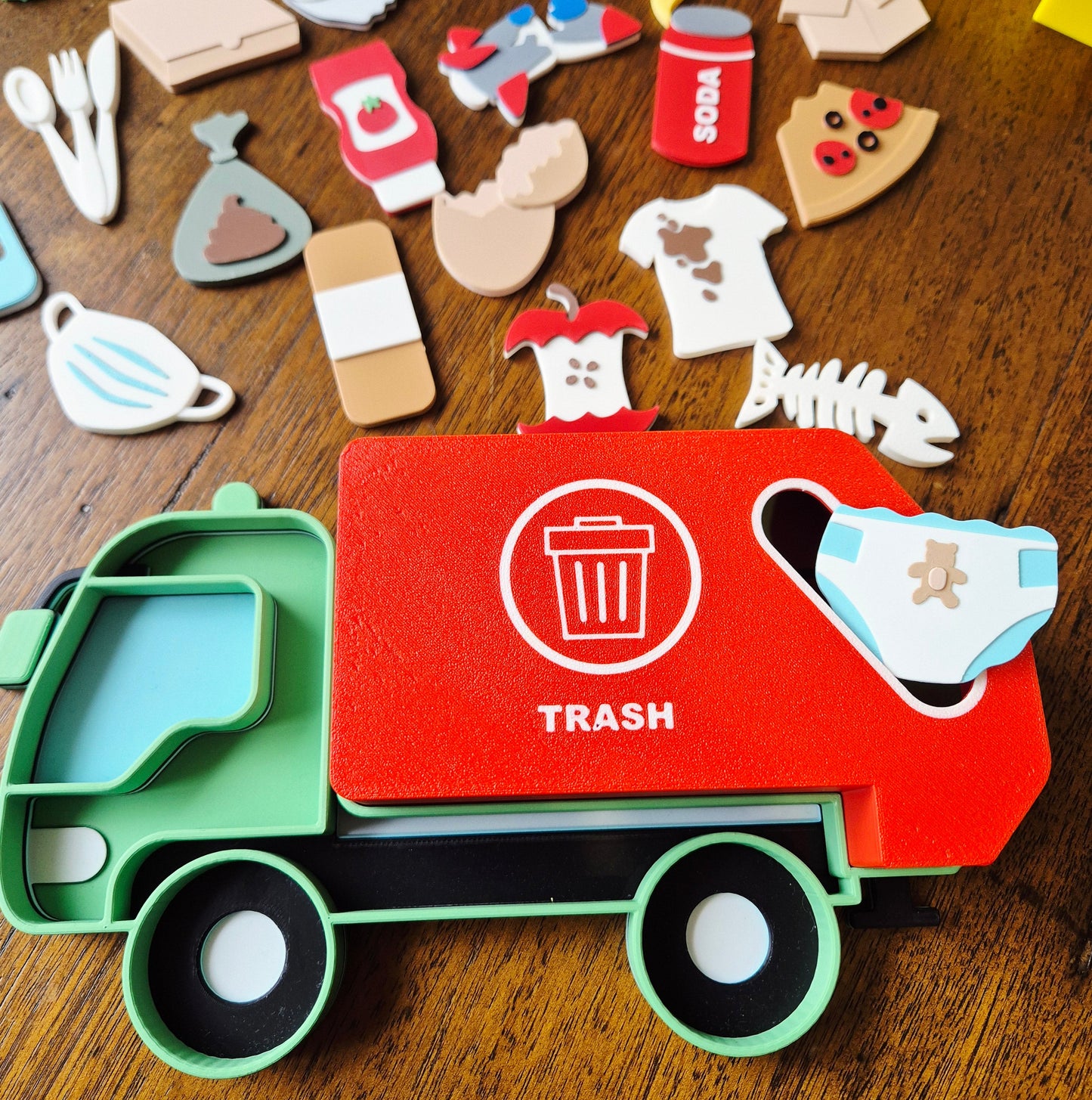 Rubbish Truck Set
