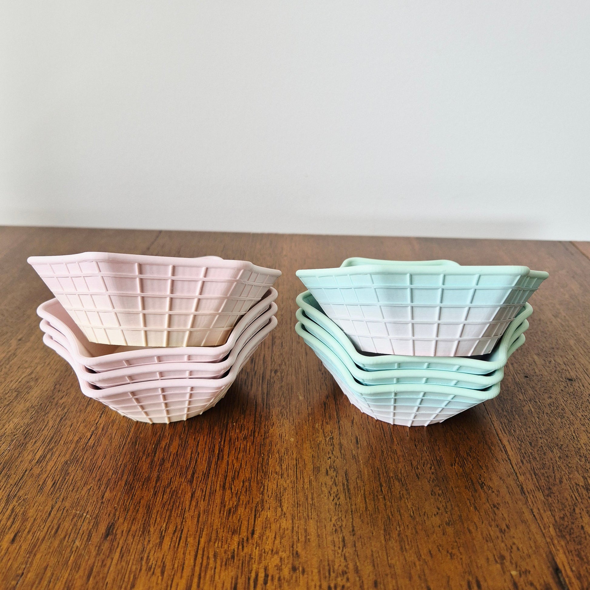 Waffle bowls for Ice cream play and desserts