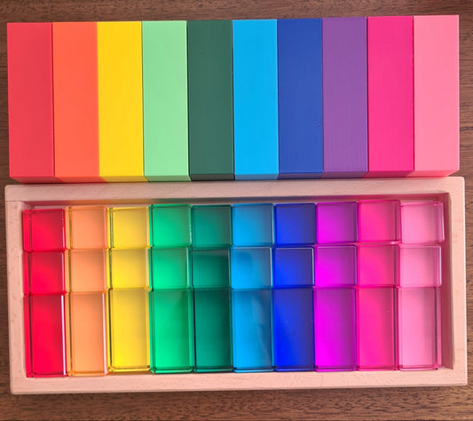 Extra Large Eco blocks in colour
