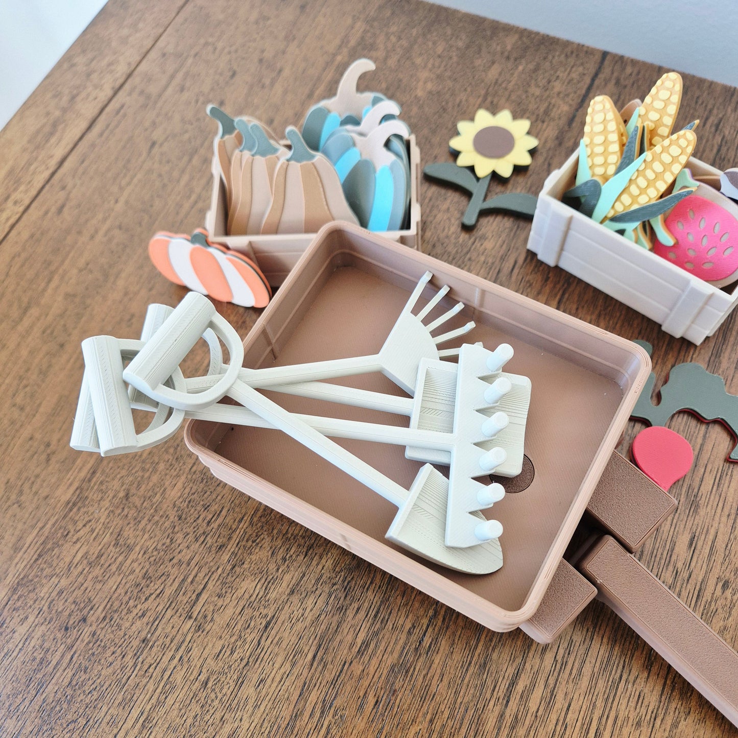 Gardening Mini Tool Set of 4 pieces for imaginary and sensory play