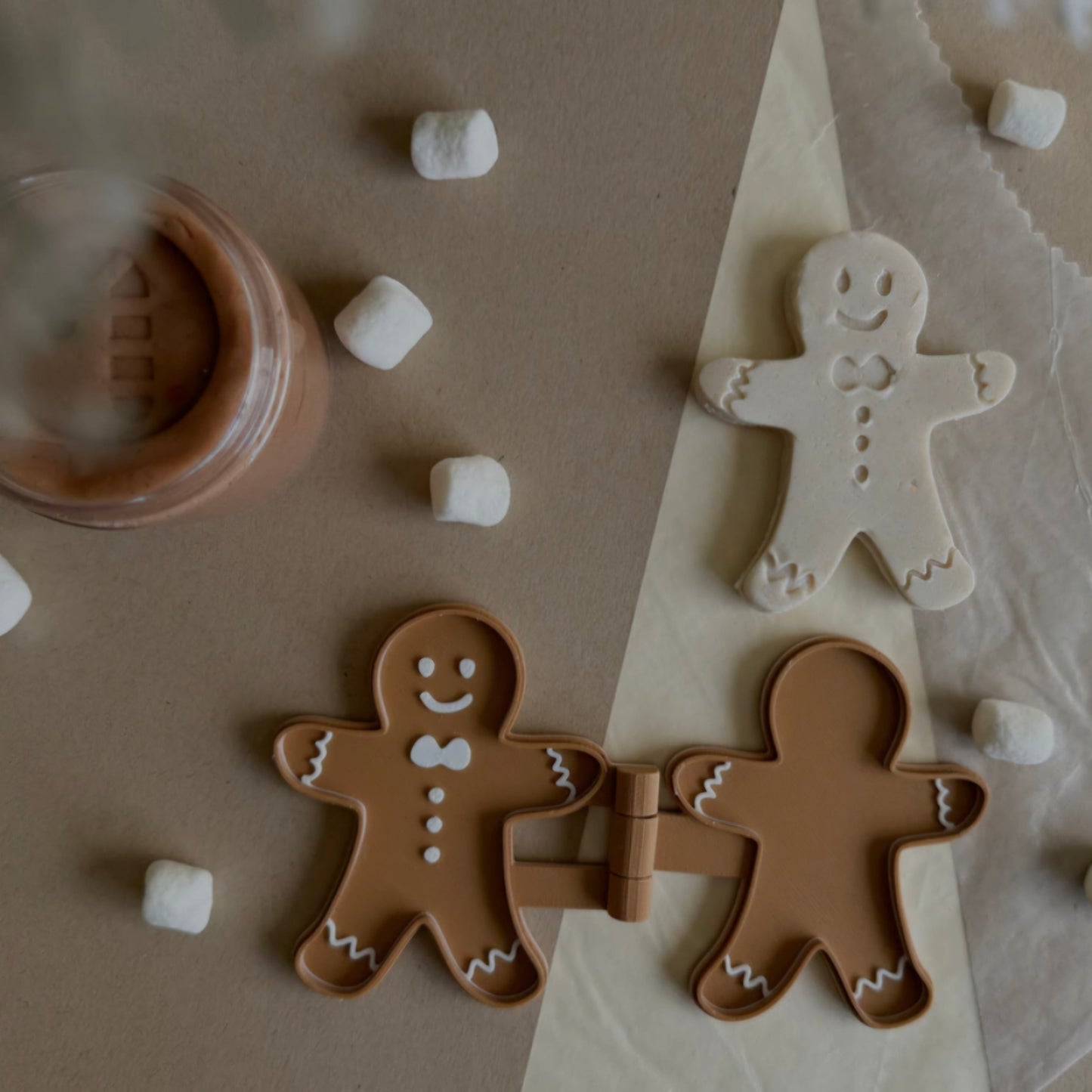 Gingerbread Man & Woman Mold