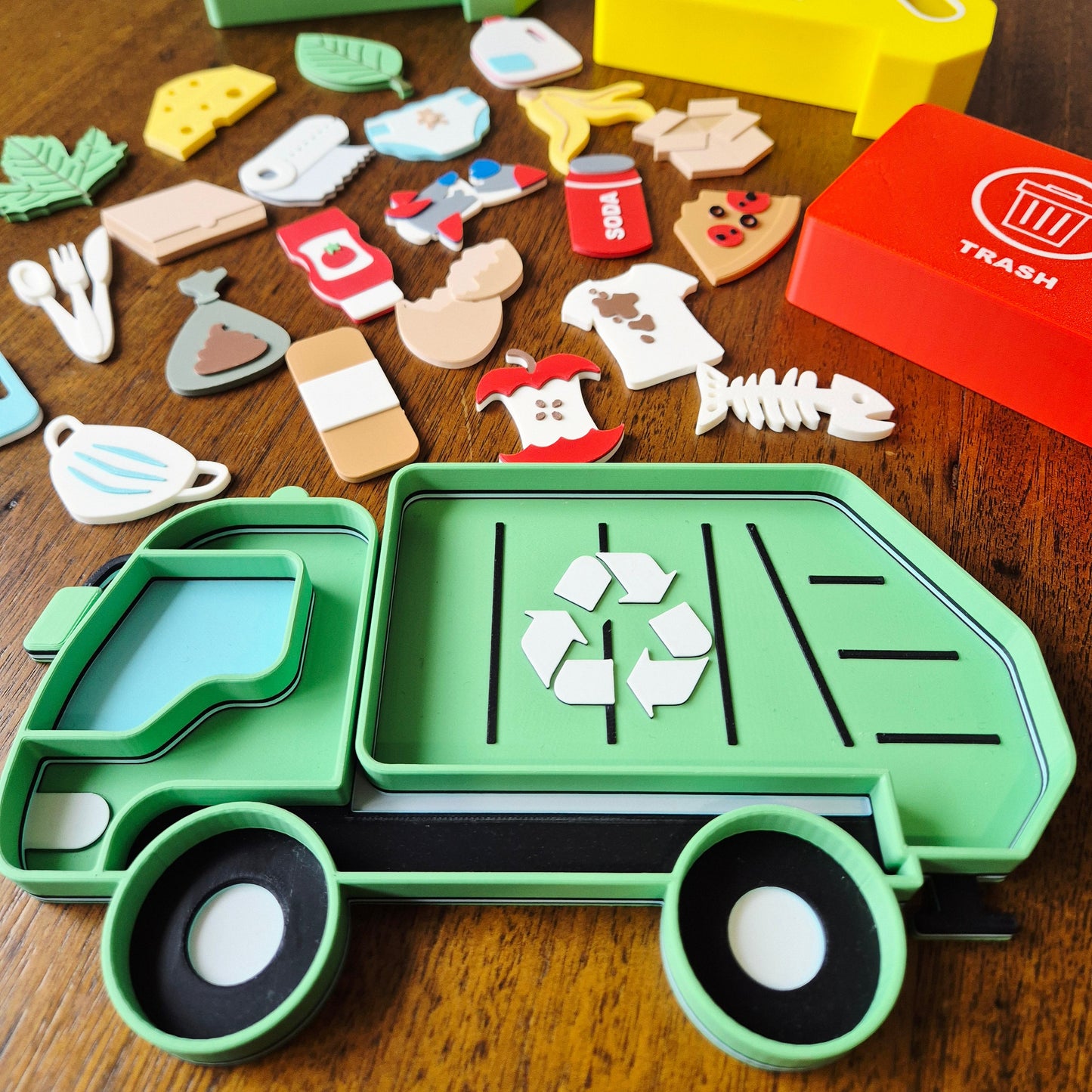 Rubbish Truck Set