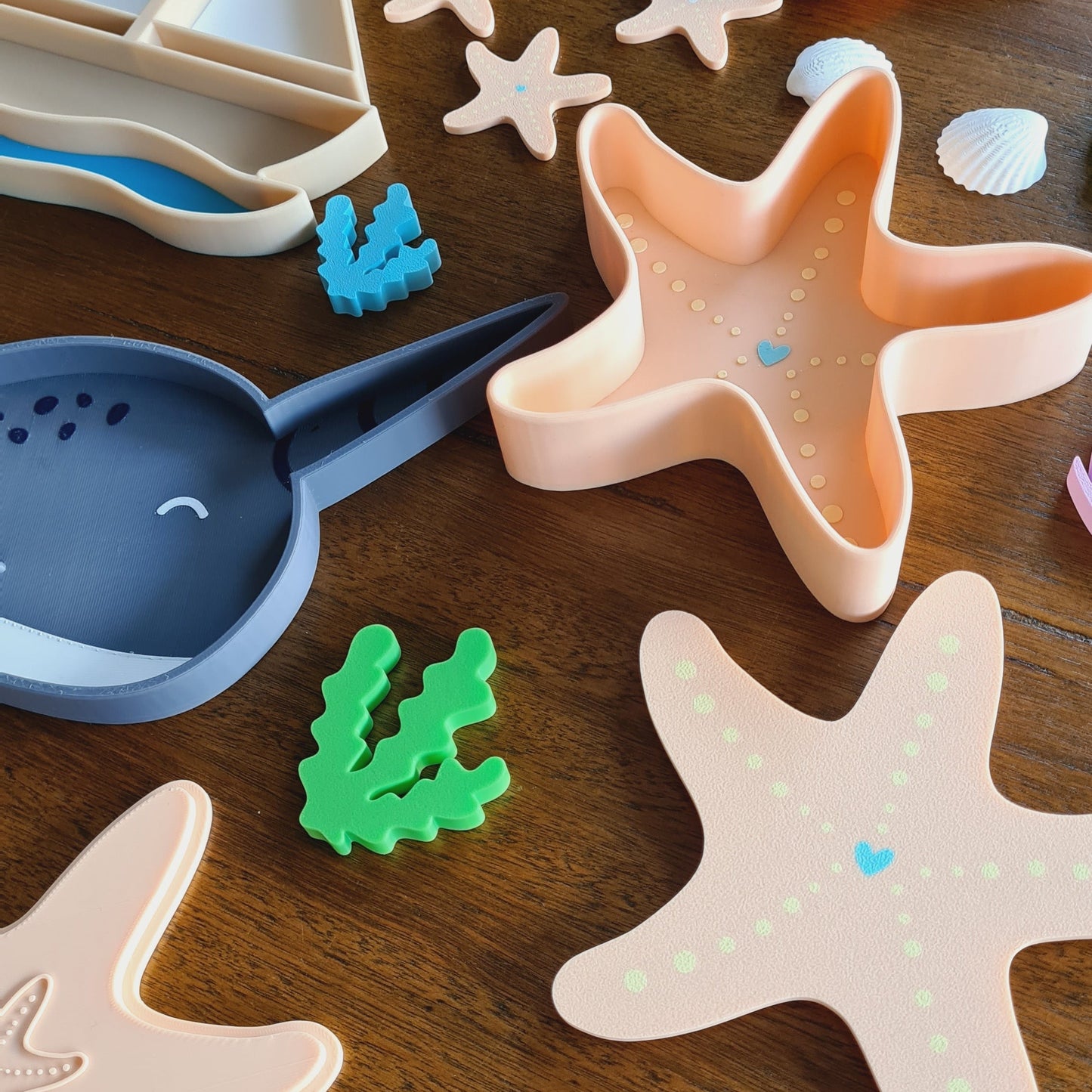 Sea Star Play Tray and Box