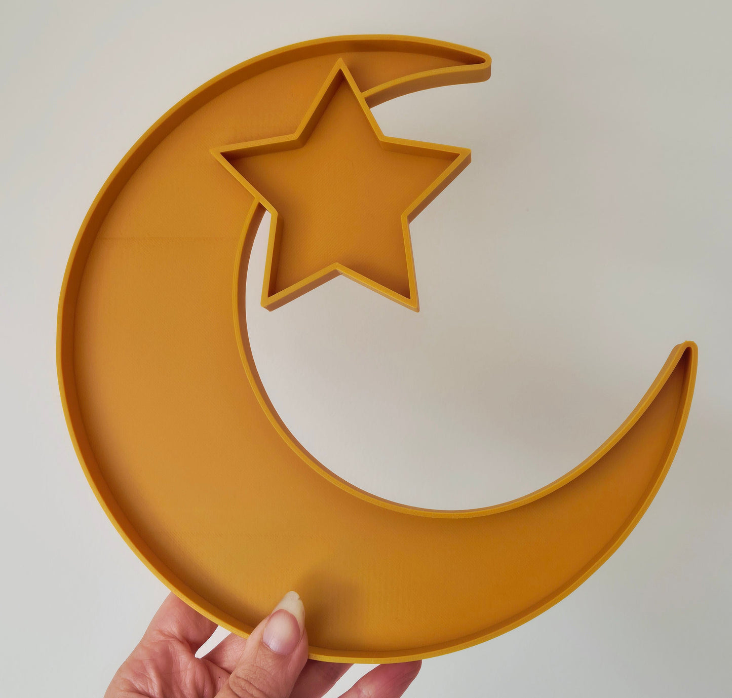 Crescent Moon and Star Play Tray
