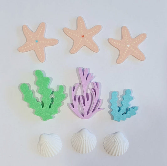 Ocean Play Pieces 9pcs