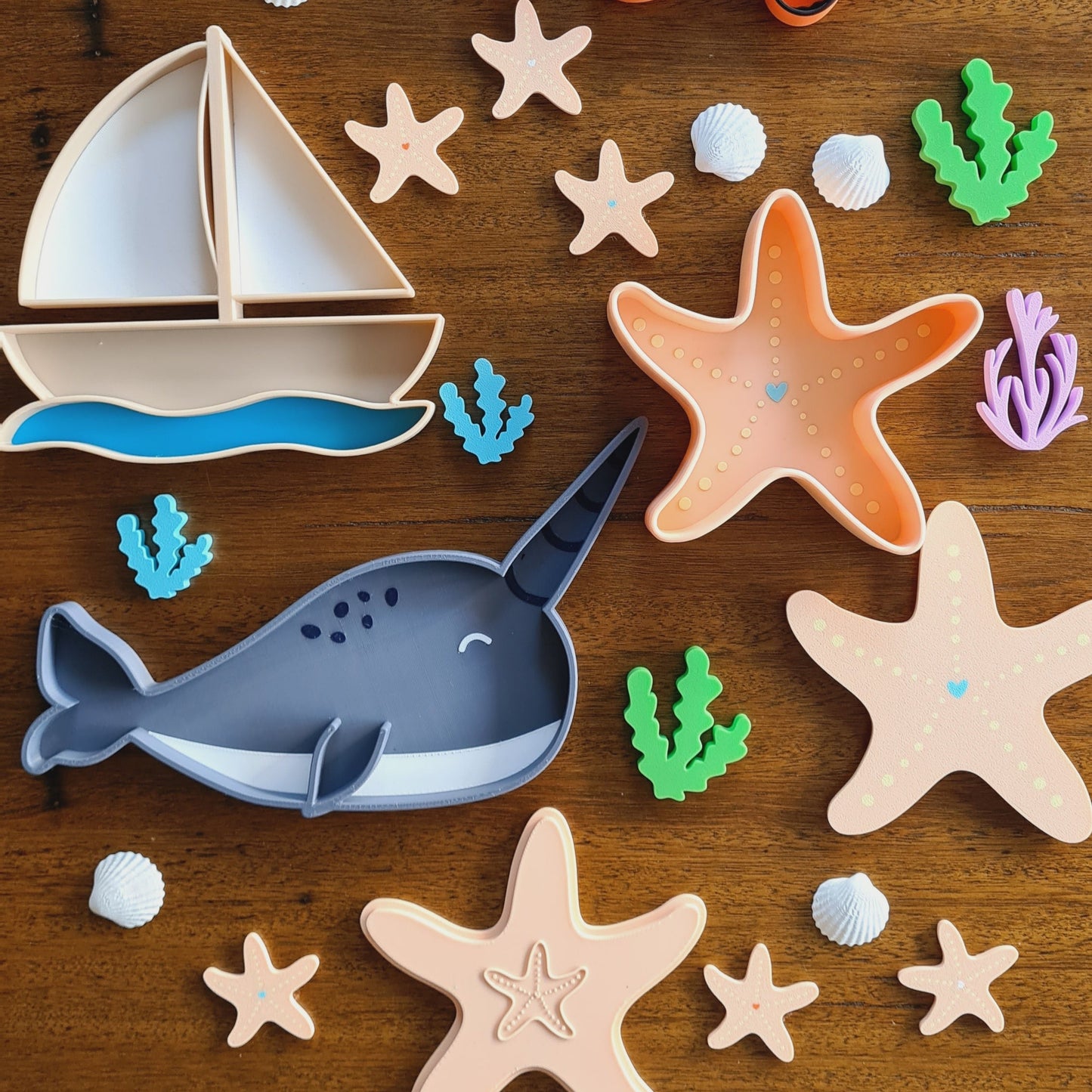 Sea Star Play Tray and Box
