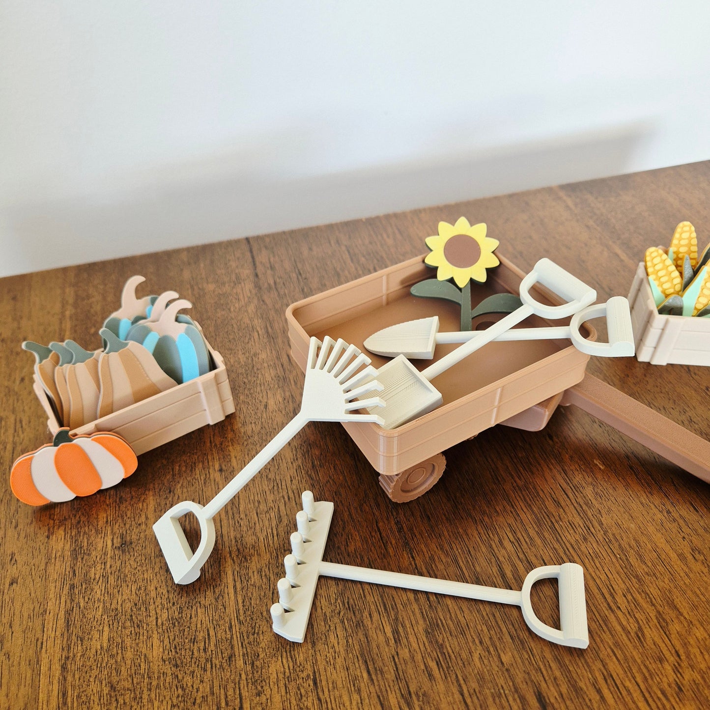 Gardening Mini Tool Set of 4 pieces for imaginary and sensory play